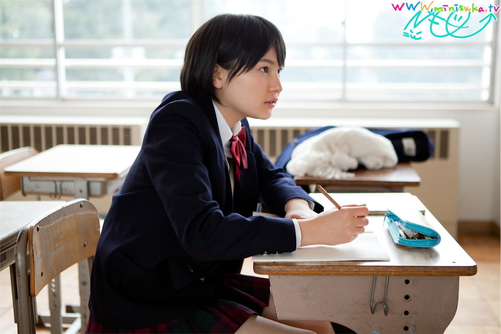 美栀奈绪 Nao Misaki [Minisuka.tv]现役女子高生 2012.03.29